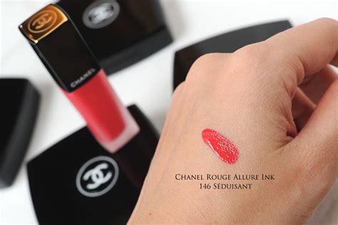 chanel rouge allure ink swatches 2018